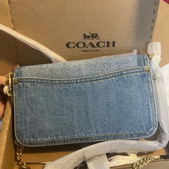 SOLD Coach Hayden Crossbody AND Dinky Chain Strap in Old Brass. - Picture 3 of 9